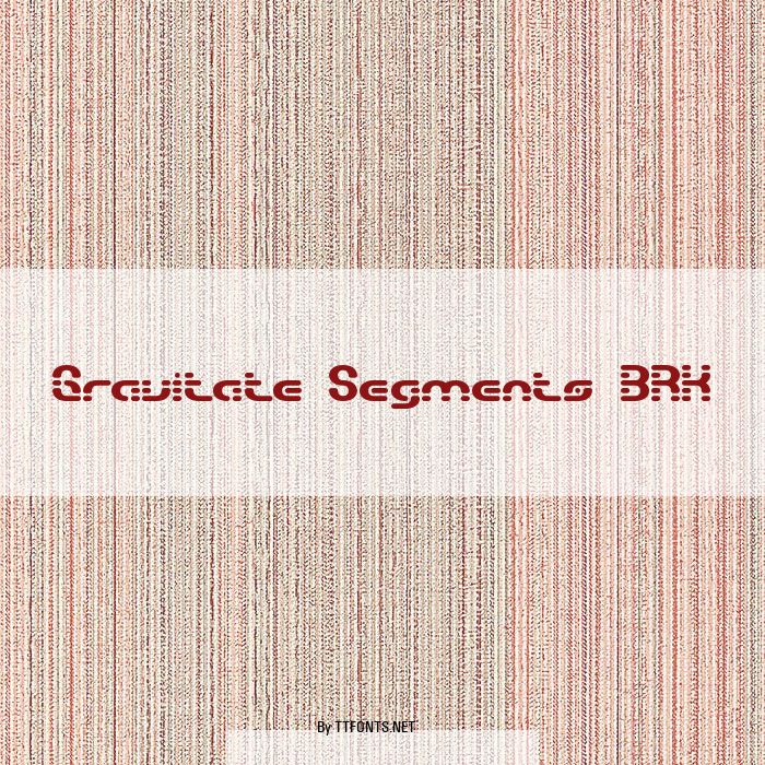 Gravitate Segments BRK example